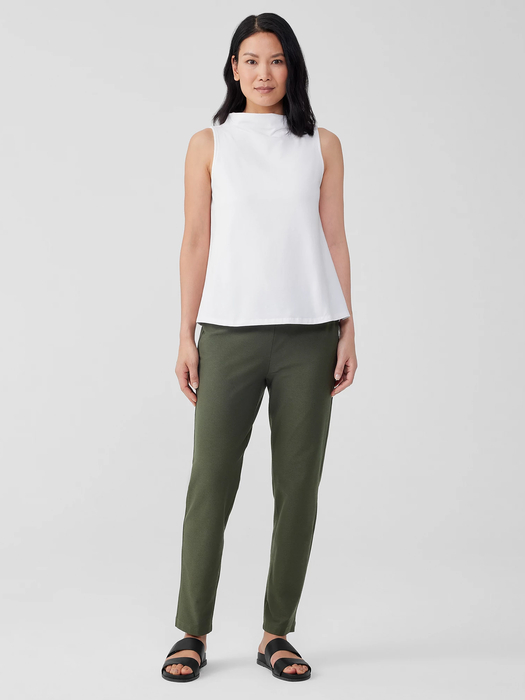 Washable Stretch Crepe Pant - Eileen Fisher Outlet