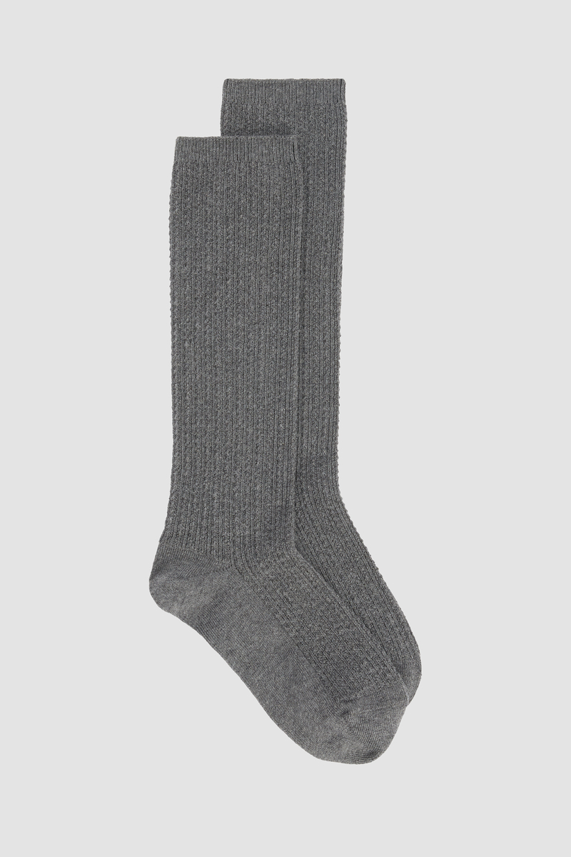 Recycled Nylon Blend Ribbed Slouch Sock - Eileen Fisher Outlet