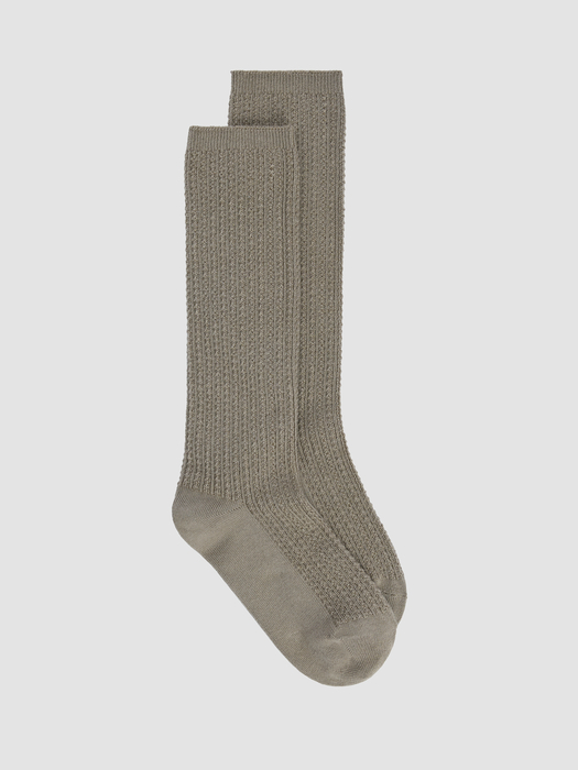 Cotton Marl Pointelle Sock - Eileen Fisher Outlet