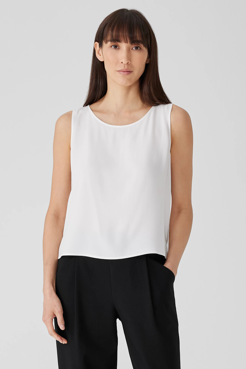 Cotton Blend Ponte Carrot Pant - Eileen Fisher Outlet