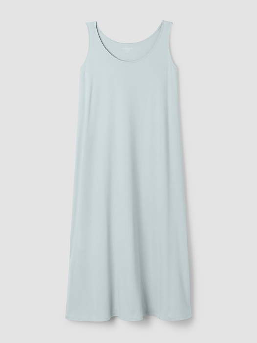 Organic Cotton Interlock Tank Sleep Dress - Eileen Fisher Outlet