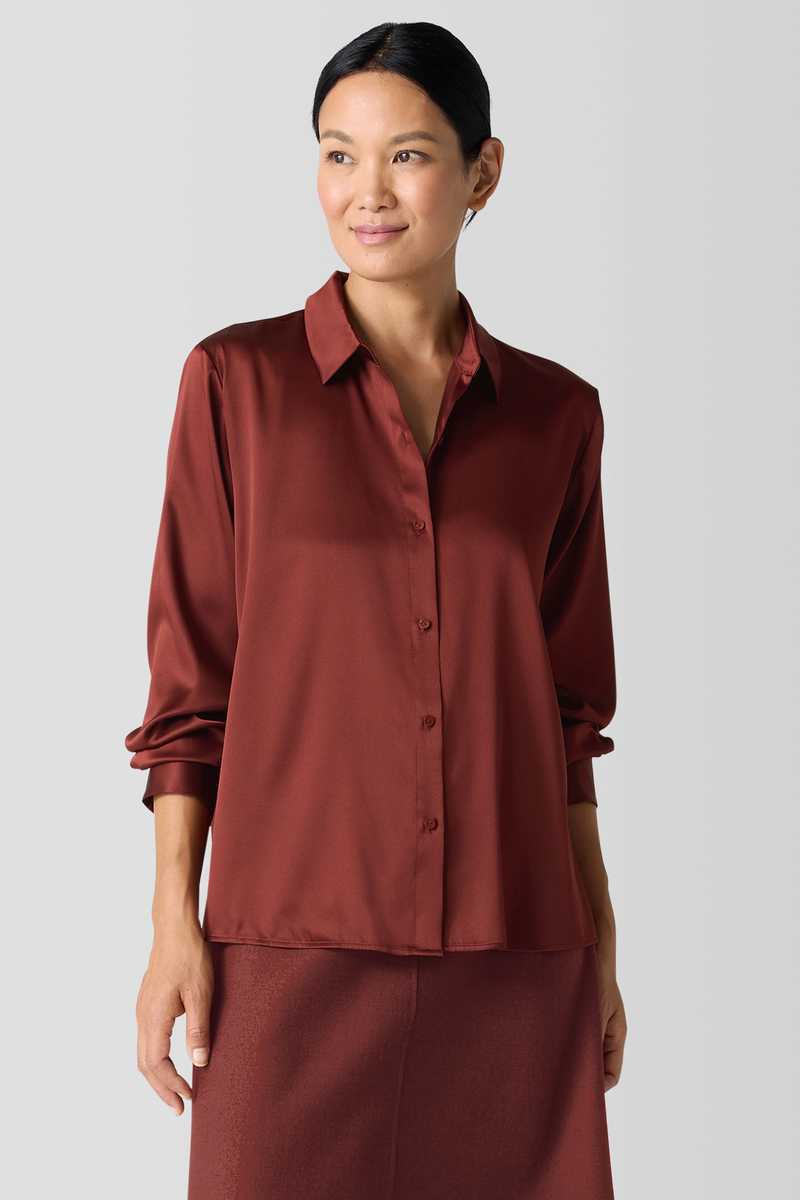 Organic Cotton Stretch Velveteen Pant - Eileen Fisher Outlet