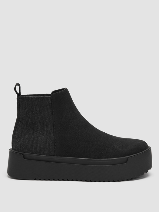 Meng Tumbled Nubuck Platform Sneaker - Eileen Fisher Outlet