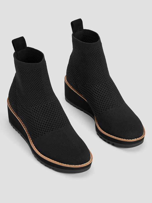 London Recycled Stretch Knit Bootie - Eileen Fisher Outlet