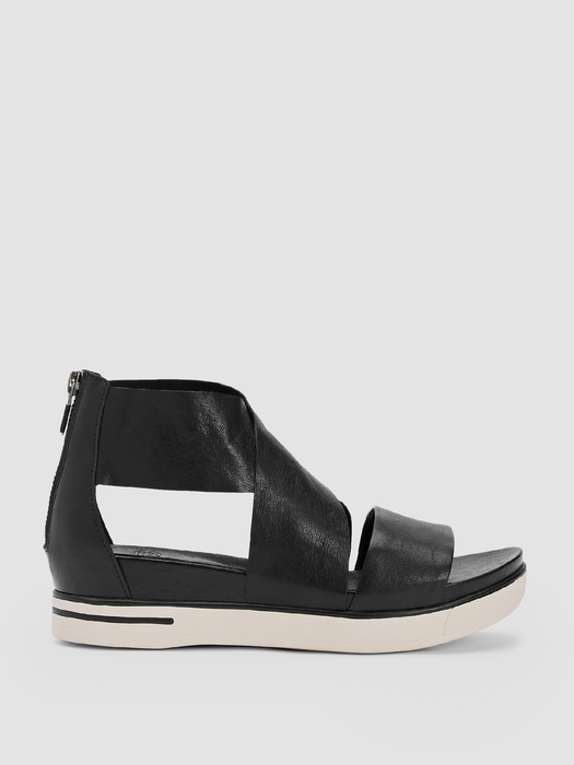Sport Tumbled Leather Sneaker Sandal - Eileen Fisher Outlet