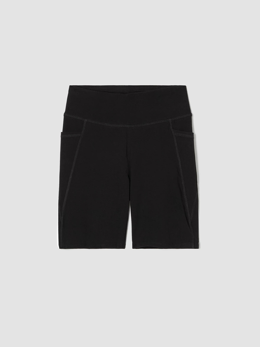 Pima Cotton Stretch Jersey Shorts - Eileen Fisher Outlet