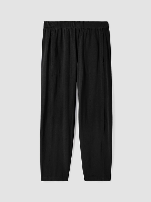 Pima Cotton Stretch Jersey Lantern Pant - Eileen Fisher Outlet