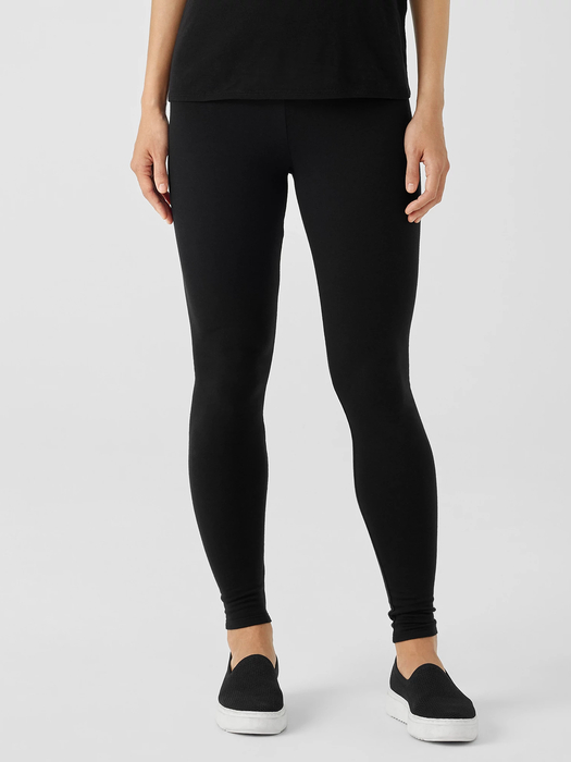 Cozy Brushed Terry Hug Leggings - Eileen Fisher Outlet