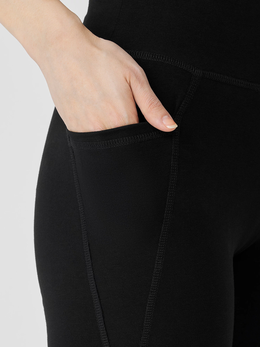 Pima Cotton Stretch Jersey Shorts - Eileen Fisher Outlet