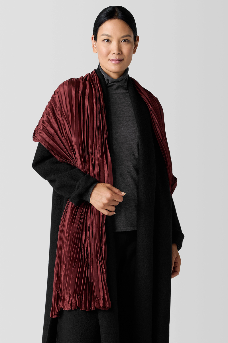 Textured Italian Leather Phone Pouch - Eileen Fisher Outlet