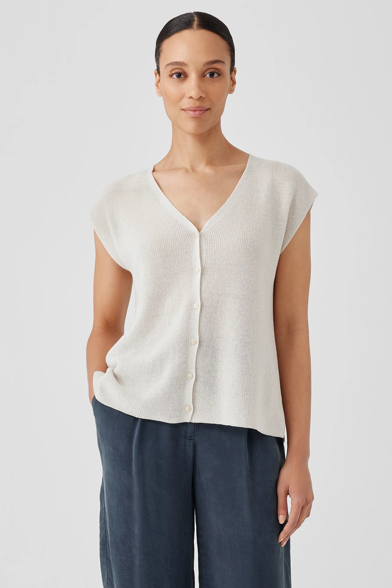 Silk Georgette Crepe Straight Pant - Eileen Fisher Outlet