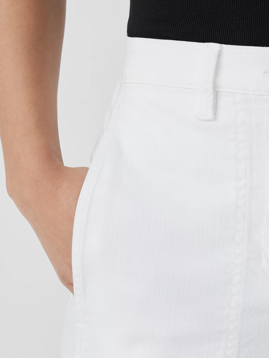 Organic Cotton Denim Lantern Jean - Eileen Fisher Outlet