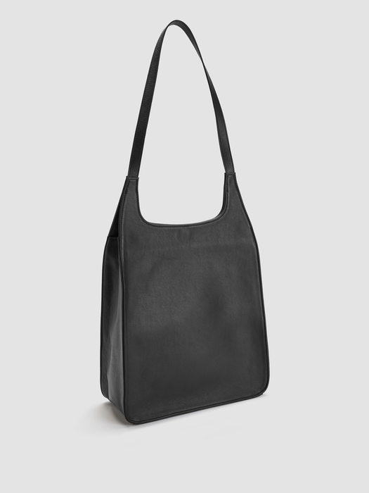 Italian Leather Shoulder Bag - Eileen Fisher Outlet