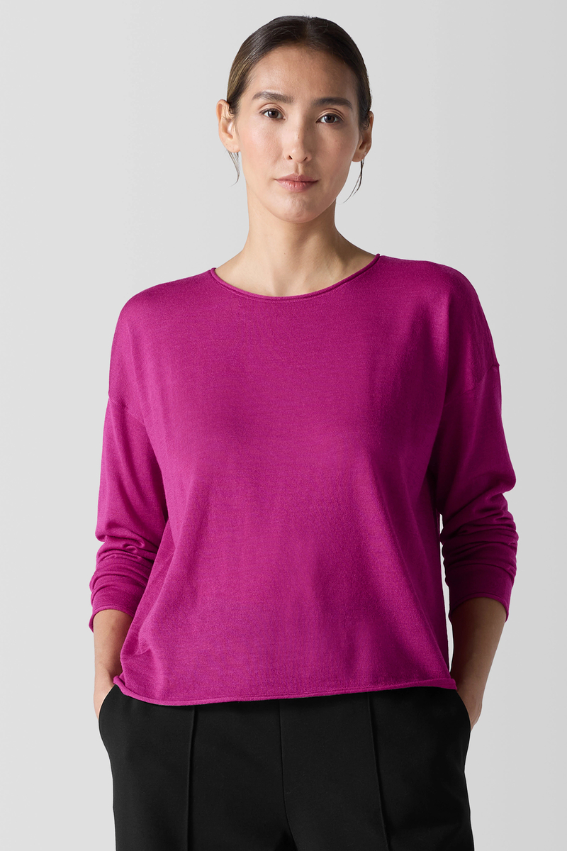 Washable Flex Ponte Straight Pant - Eileen Fisher Outlet