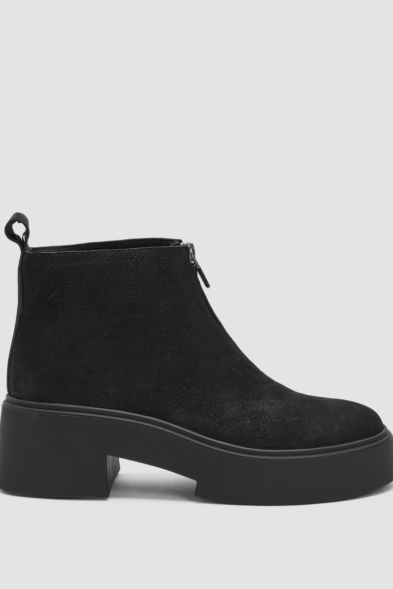 Meng Tumbled Nubuck Platform Sneaker - Eileen Fisher Outlet