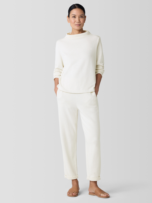 Garment-Dyed Terry Slouchy Pant - Eileen Fisher Outlet