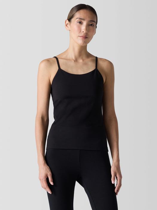 Pima Cotton Stretch Jersey Cami - Eileen Fisher Outlet