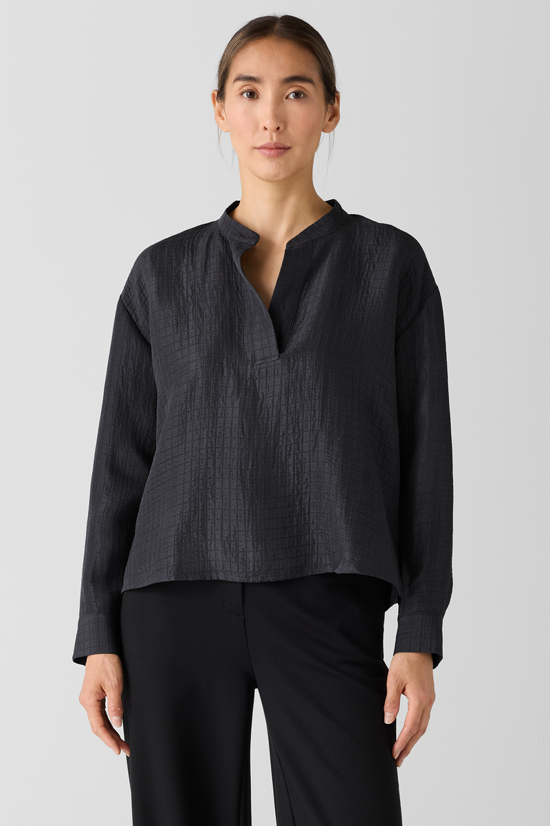 Washed Transitional Silk Parachute Scarf - Eileen Fisher Outlet