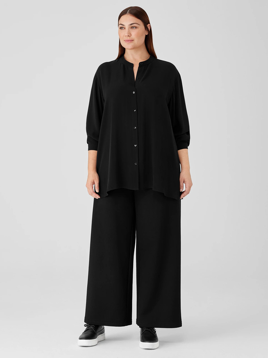 Washable Flex Ponte High-Waisted Pant - Eileen Fisher Outlet