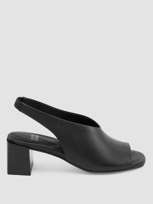 Tess Nappa Leather Slingback Sandal - Eileen Fisher Outlet