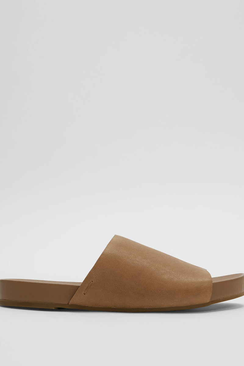 Edge Leather Slide Sandal - Eileen Fisher Outlet