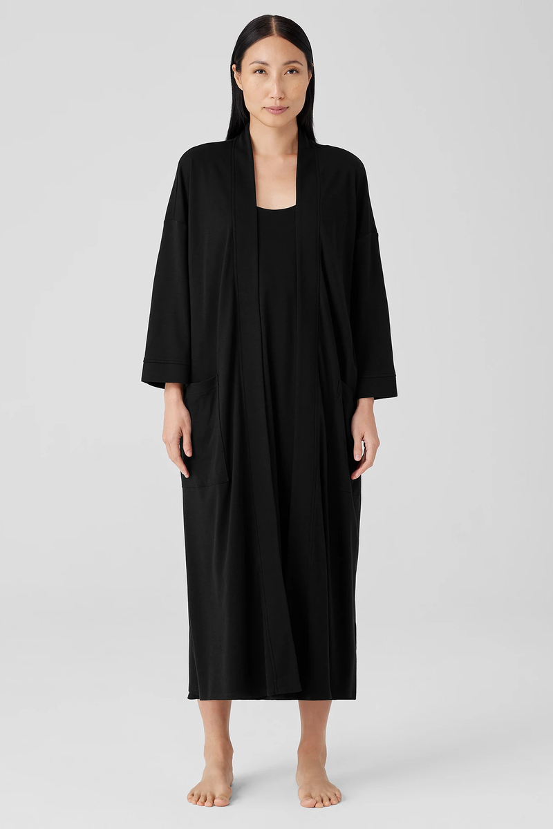 Organic Cotton Interlock Sleep Jumpsuit - Eileen Fisher Outlet