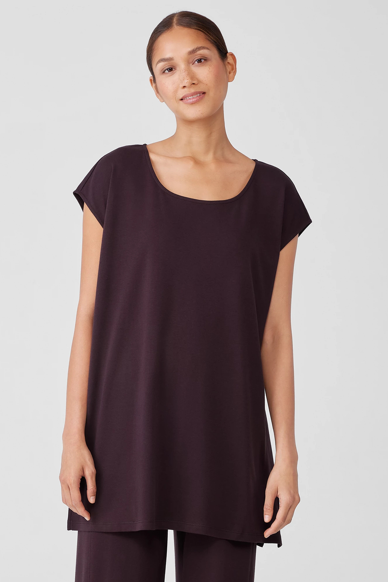 Organic Cotton Interlock Lantern Sleep Pant - Eileen Fisher Outlet