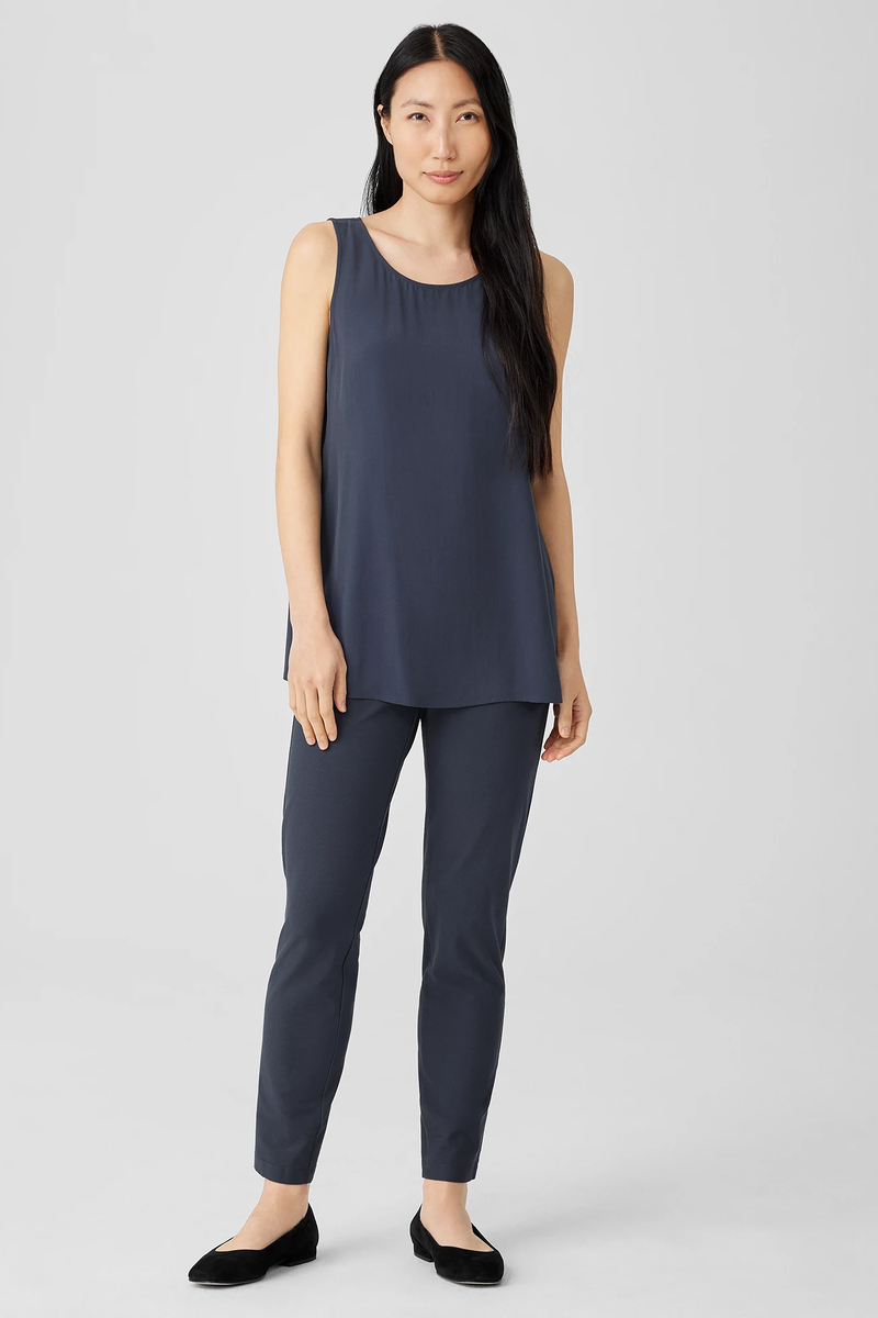 Washable Flex Ponte Wide-Leg Pant - Eileen Fisher Outlet