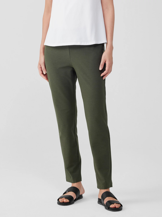 Washable Stretch Crepe Pant - Eileen Fisher Outlet