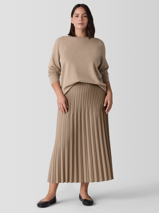 Italian Cashmere Crew Neck Top - Eileen Fisher Outlet