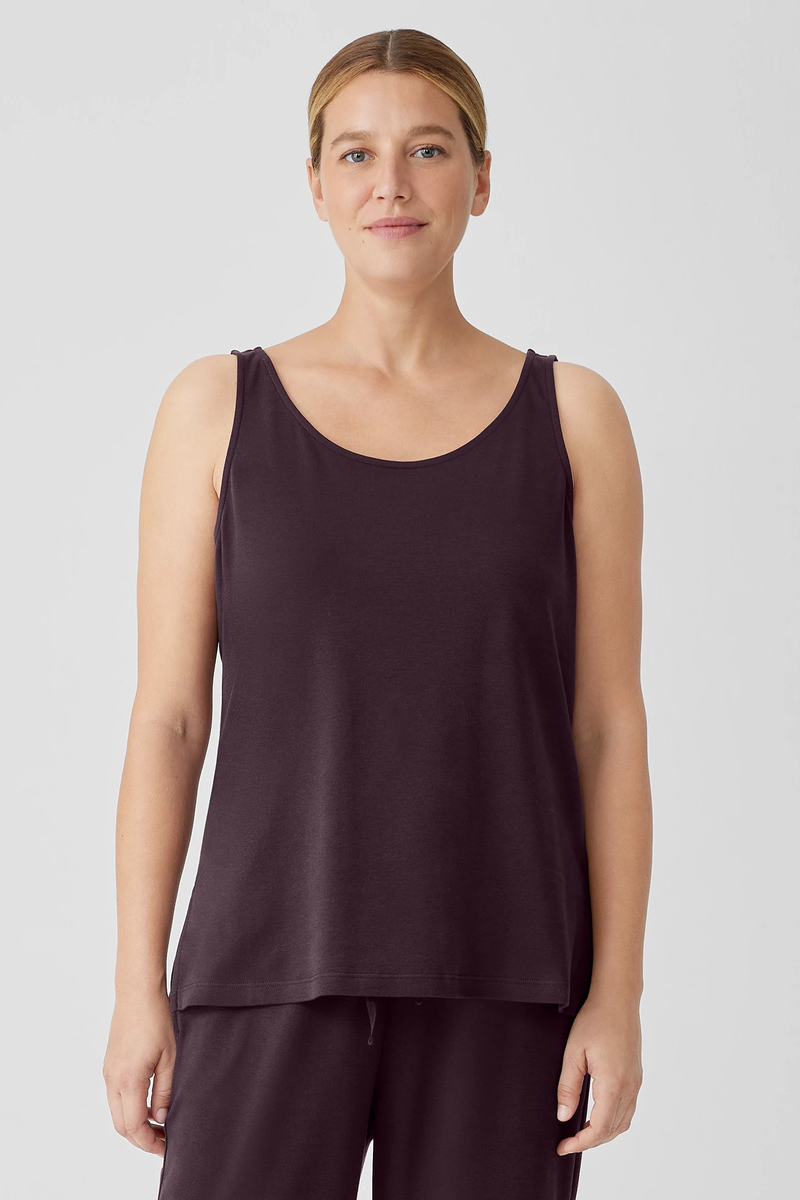 Organic Cotton Interlock Slouchy Sleep Pant - Eileen Fisher Outlet