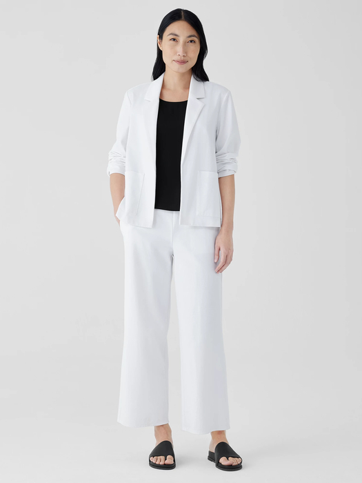 Cotton Ponte Blazer - Eileen Fisher Outlet