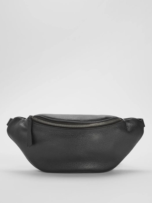 Textured Italian Leather Belt Bag - Eileen Fisher Outlet