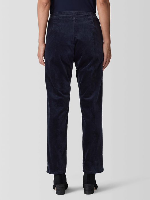 Organic Cotton Stretch Velveteen Slim Pant - Eileen Fisher Outlet