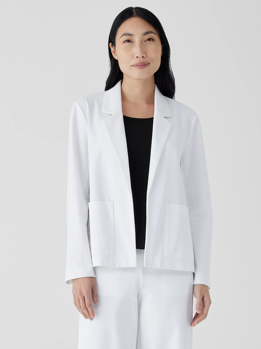 Cotton Ponte Blazer - Eileen Fisher Outlet