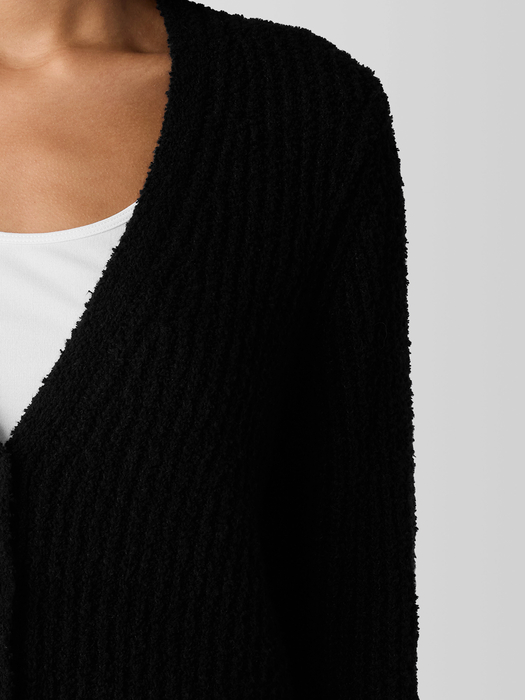 Cotton Fluff Cardigan - Eileen Fisher Outlet