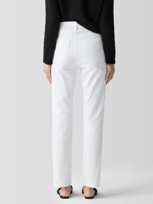 Organic Cotton Denim Slim Jean - Eileen Fisher Outlet