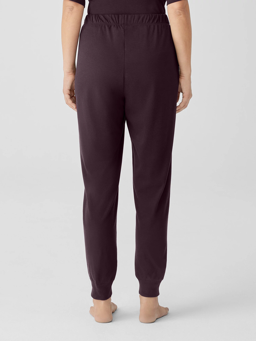 Organic Cotton InterlockJogger Sleep Pant - Eileen Fisher Outlet