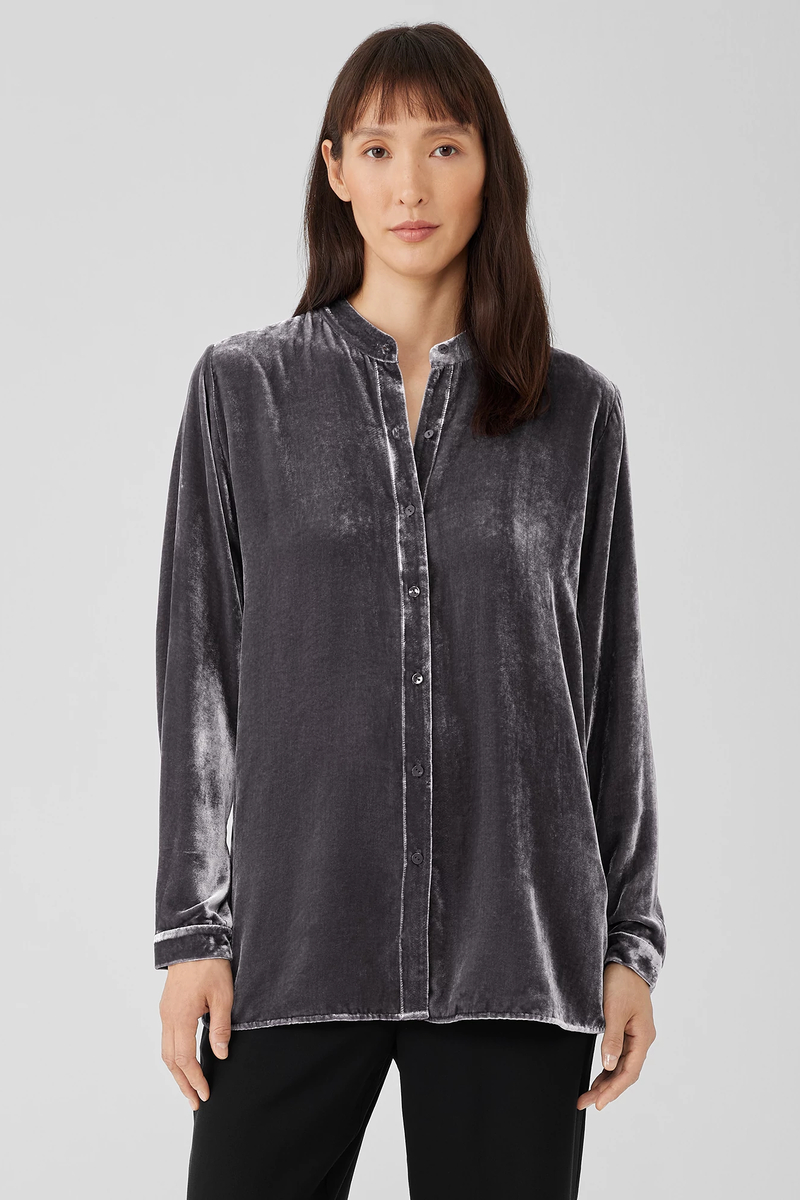 Sandwashed Cupro Wide-Leg Pant - Eileen Fisher Outlet