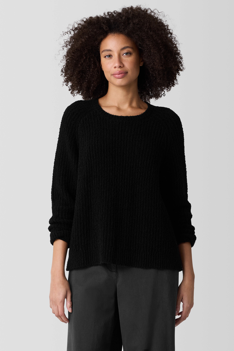 Organic Cotton Tweed Vest - Eileen Fisher Outlet