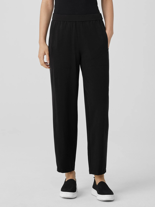 Pima Cotton Stretch Jersey Lantern Pant - Eileen Fisher Outlet