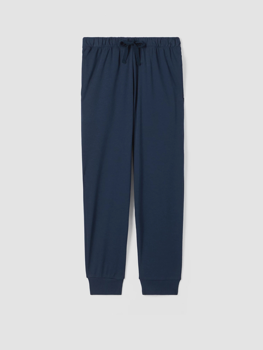 Organic Cotton Interlock Jogger Sleep Pant - Eileen Fisher Outlet
