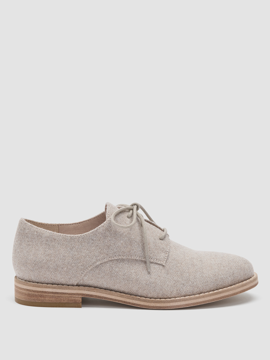 Harlow Mélange Herringbone Oxford - Eileen Fisher Outlet