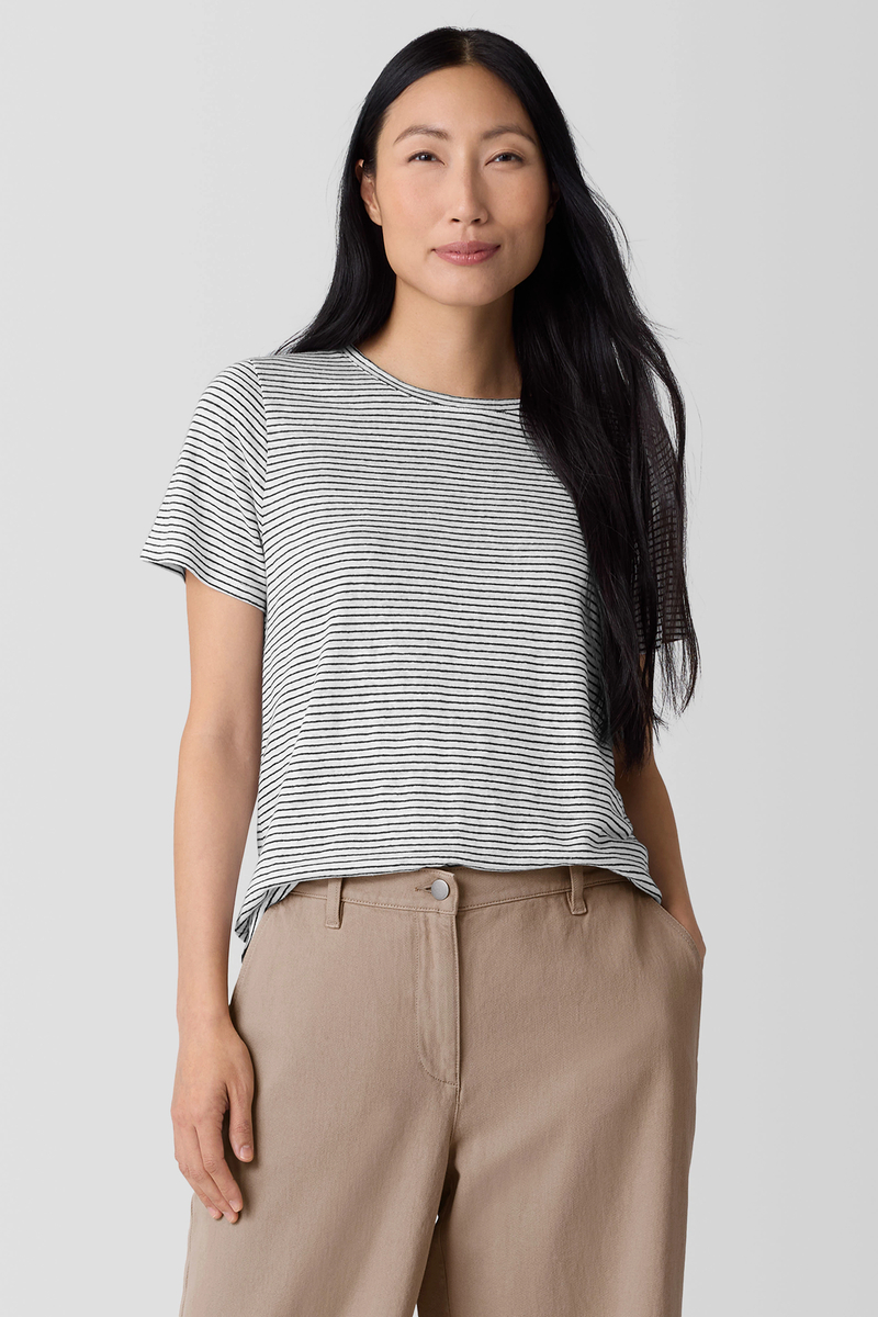 Organic Linen Cargo Pant - Eileen Fisher Outlet