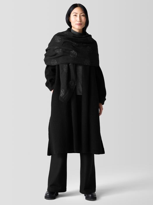 Linen Fil Coupé Shimmer Scarf - Eileen Fisher Outlet