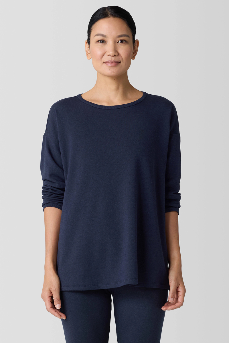 Cozy Brushed Terry Hug High-Waisted Leggings - Eileen Fisher Outlet