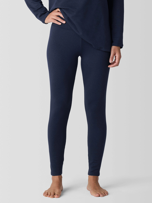 Cozy Brushed Terry Hug High-Waisted Leggings - Eileen Fisher Outlet