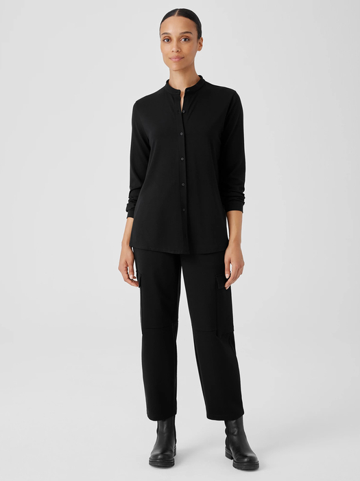 Washable Flex Ponte Cargo Lantern Pant - Eileen Fisher Outlet