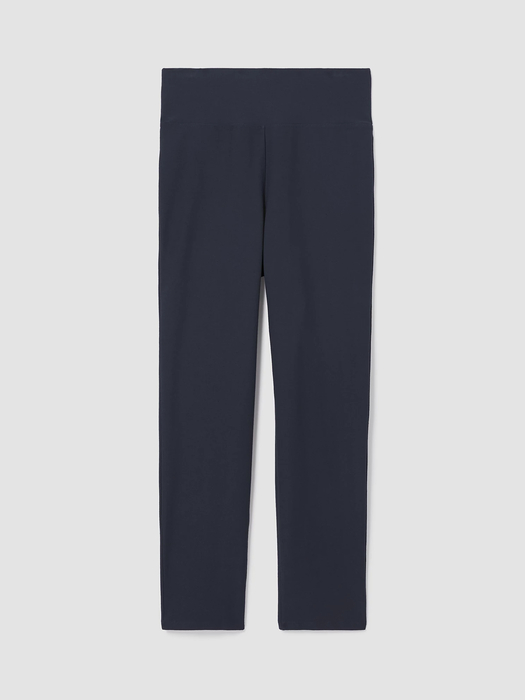 Washable Stretch Crepe High Waisted Pant - Eileen Fisher Outlet
