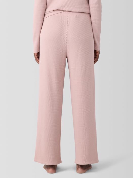 Cozy Organic Cotton Waffle Sleep Pant - Eileen Fisher Outlet